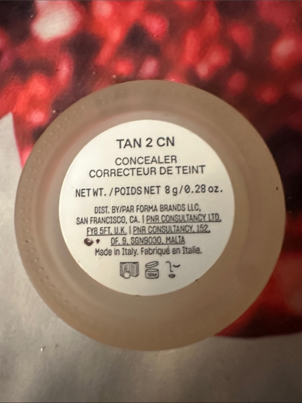 Concealer TAN 2 CN Cream - Natural Tan Coverage